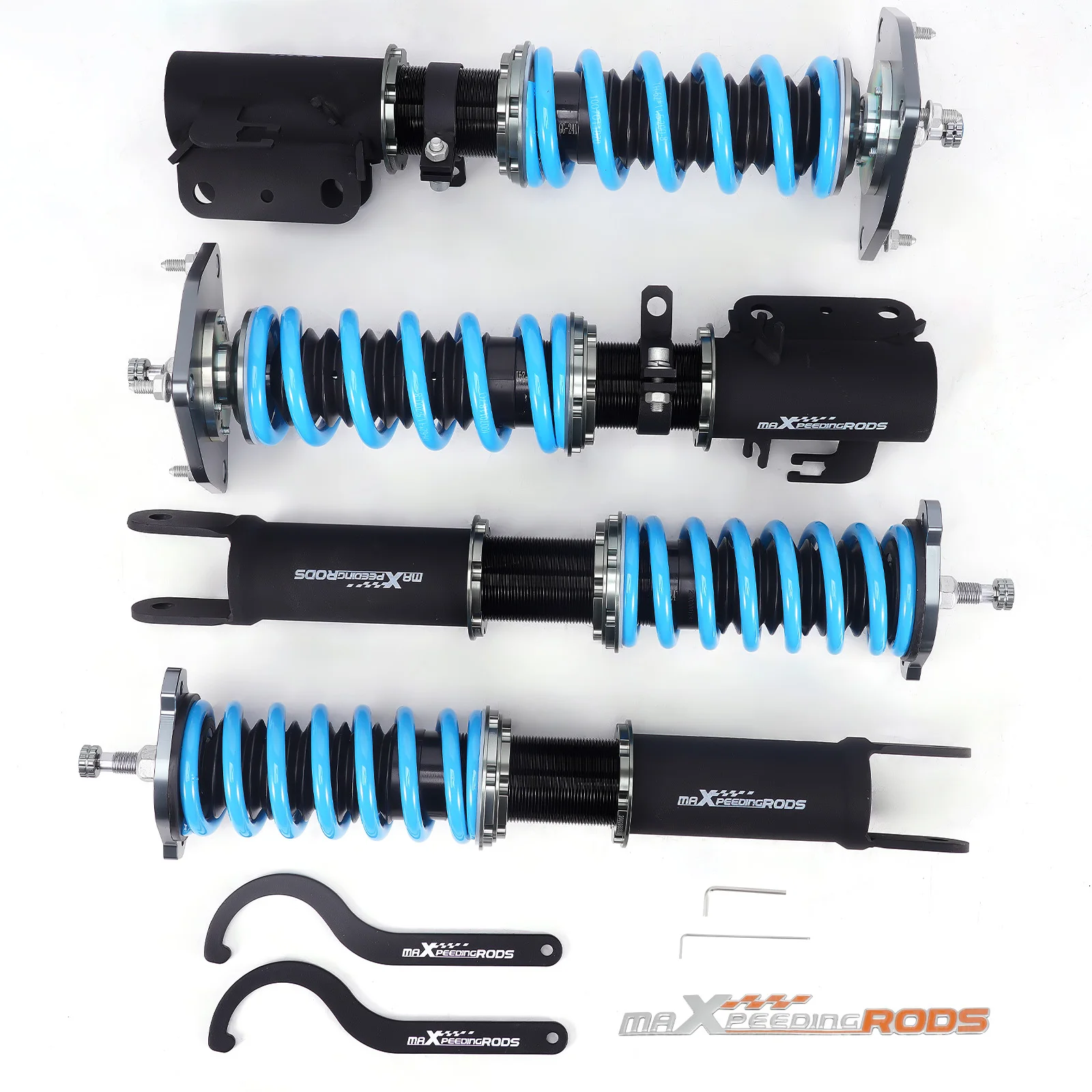 MaXpeedingrods 24 Way Damper Adjustable Suspension Parts Struts Coilovers Lowering Kit For Nissan Altima 2013-2018