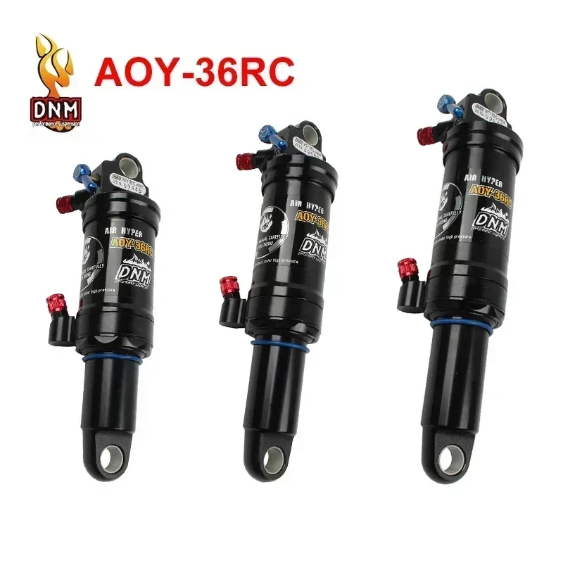 DNM AOY-36RC MTB Shock Aosorber 165mm 190mm 200mm Soft Tail Manual Control Lockable Rebound Bicycle Air Rear Shock Cycling Part