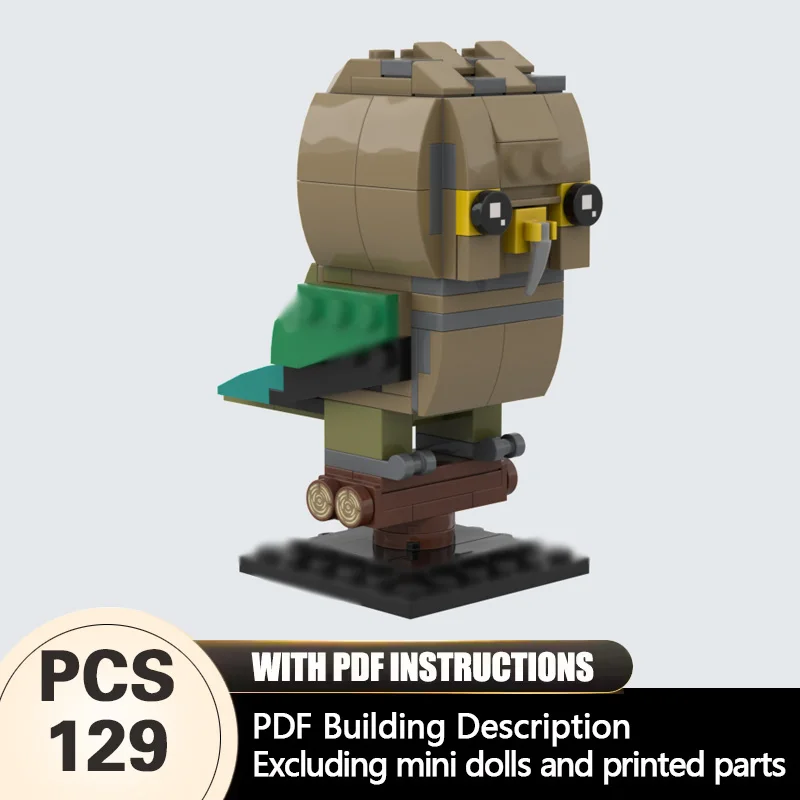 

Creators Animal Series Model MOC Building Bricks High Mountain Parrot Modular Technology Gifts Holiday Assemble Children Toys