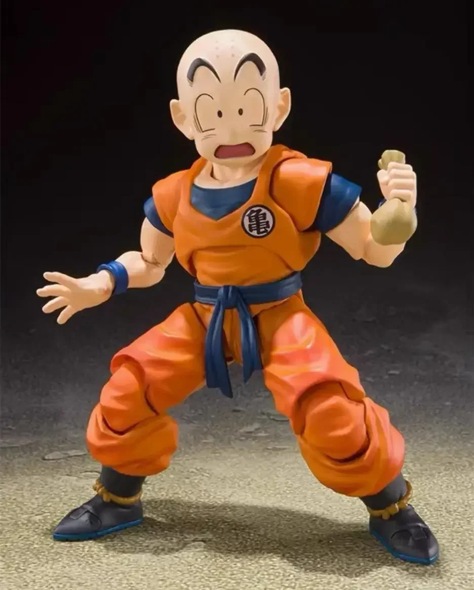 

100% Original Sh Figuarts Shf Dragon Ball Krillin 2.0 Earth's Strongest Man Action Figure Model Toys Anime Figura Gift