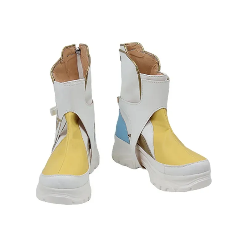 

25COSSphene Cosplay Shoes FF14 Cosplay Props Anime Accessories PU Leather Shoes Halloween Carnival Boots Custom Made