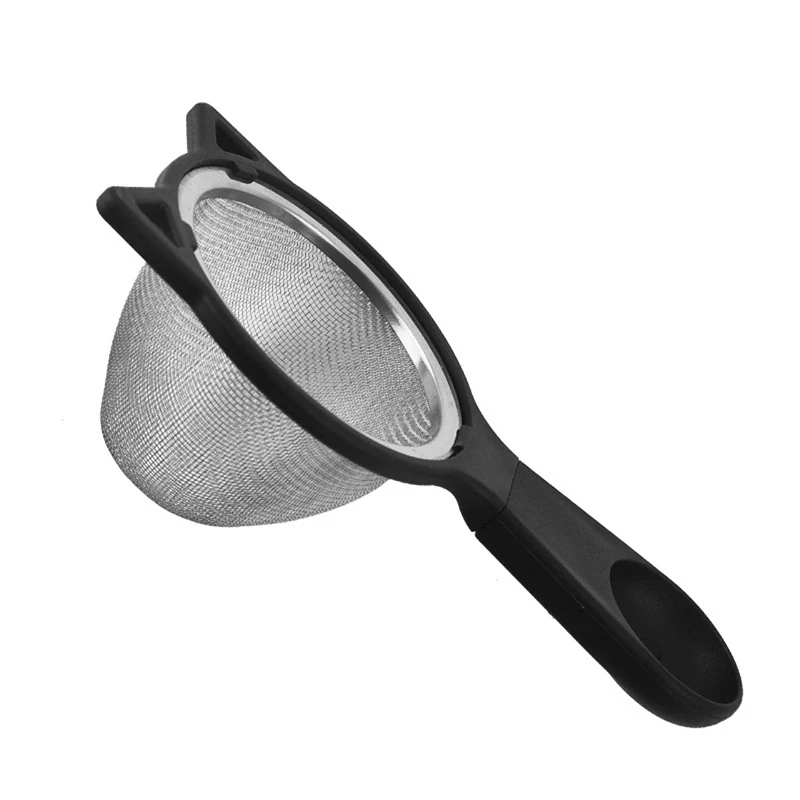 مصفاة شبكية دقيقة متعددة الاستخدامات من الفولاذ المقاوم للصدأ - أداة مطبخ مثالية للطهي وإعداد الطعام للقهوة، غربال الدقيق أكثر مثالية