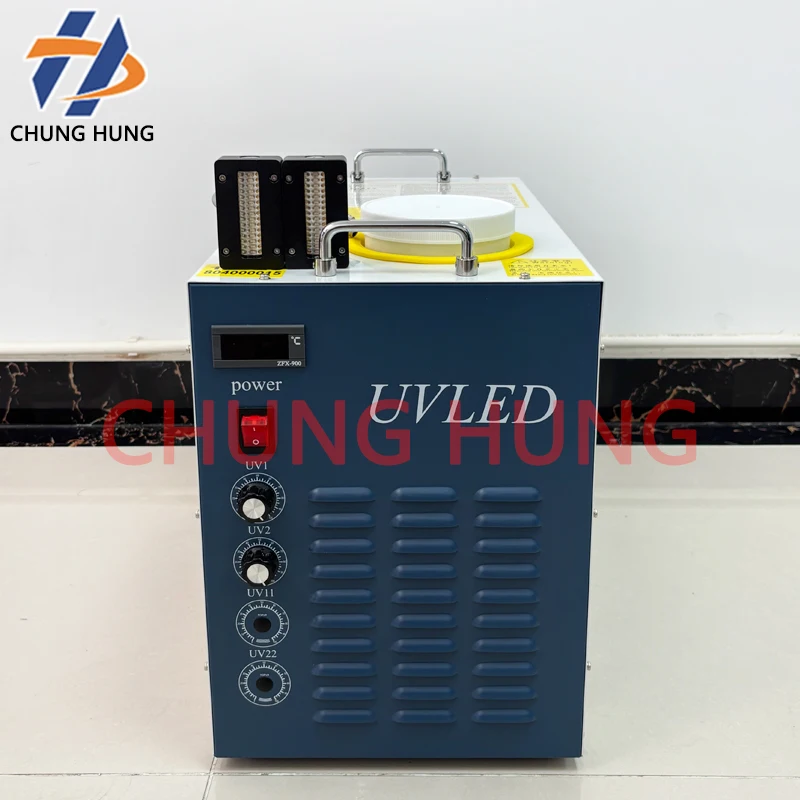 

6015 complete set of water-cooled UV LED curing lamp UV flatbed printer UV ink curing lamp UV LED curing drying lamp