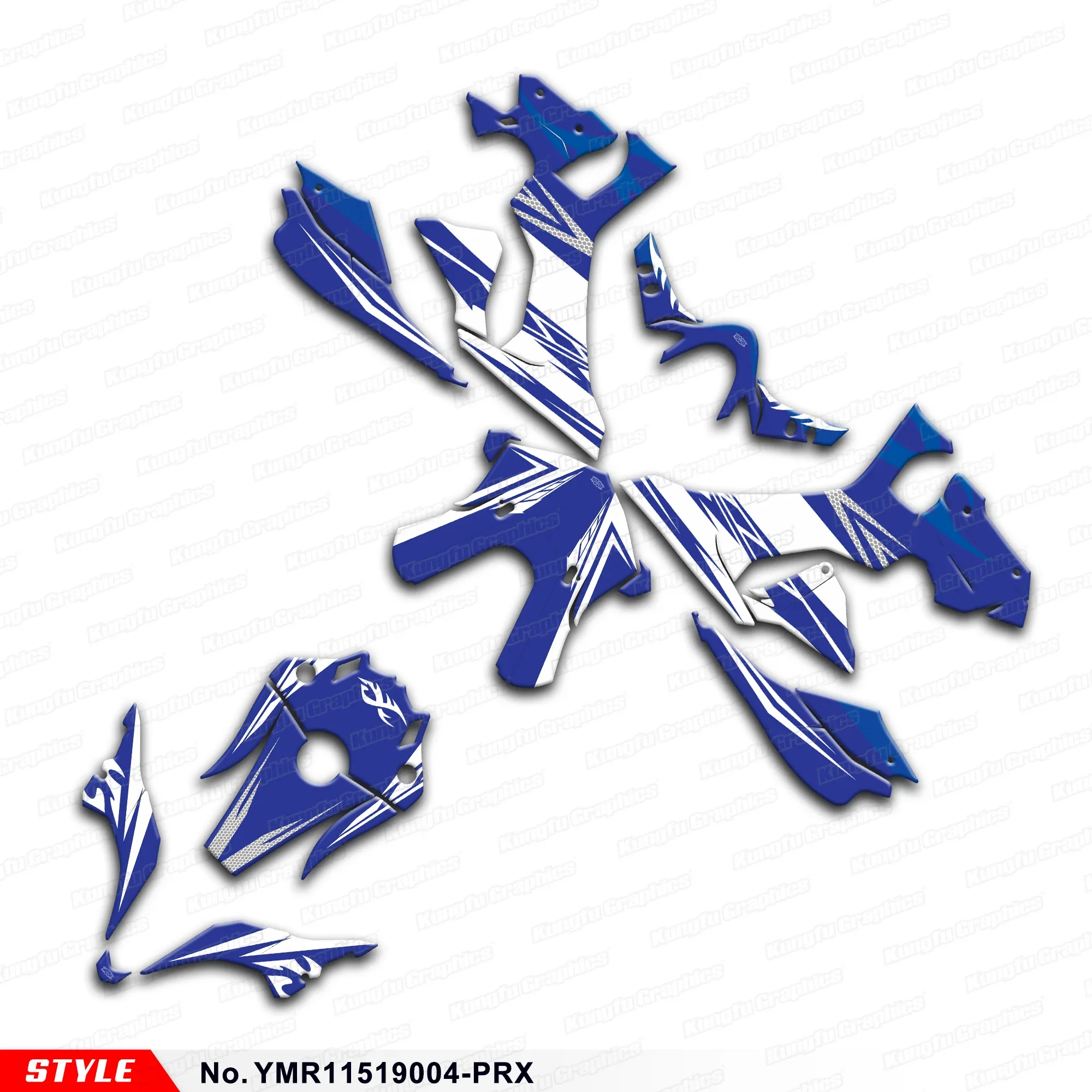 

Графический комплект клейких наклеек JY RACING для Yamaha YZF R1 YZF-R1 2015 2016 2017 2018 2019, YMR11519004-PR