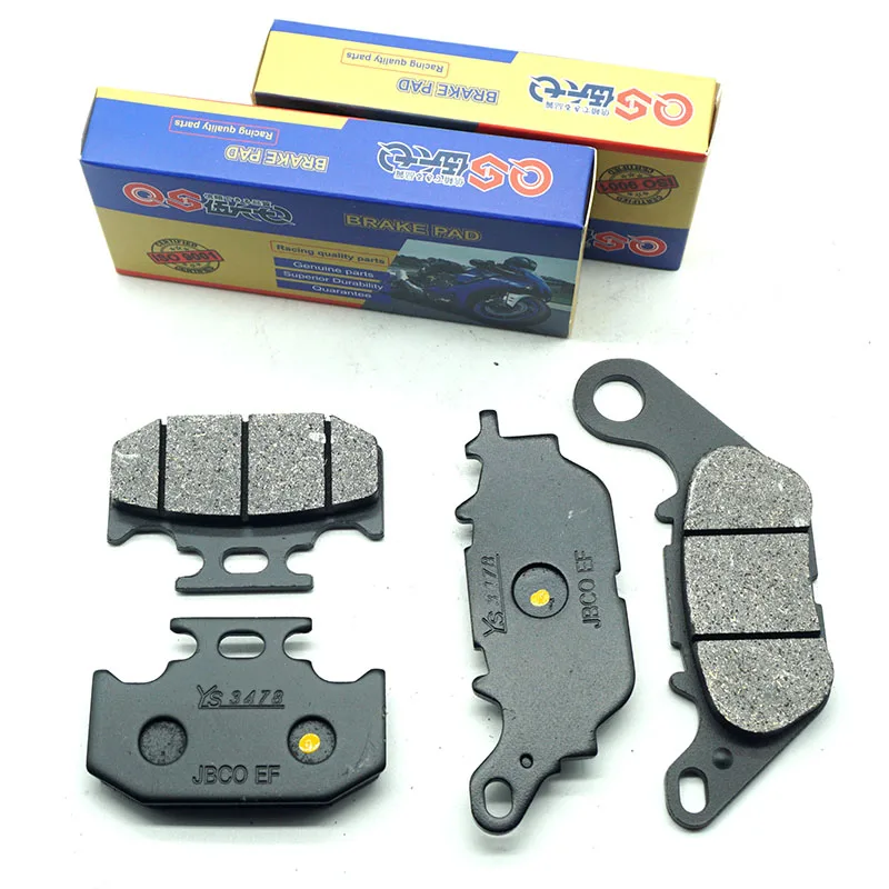 Motorcycle Front Rear Brake Pads for YAMAHA MTM125 XSR125 (BVF1) 2024 2025 YZF-R15 Made In Indonesia 2018-2023 XSR155 2019-2022