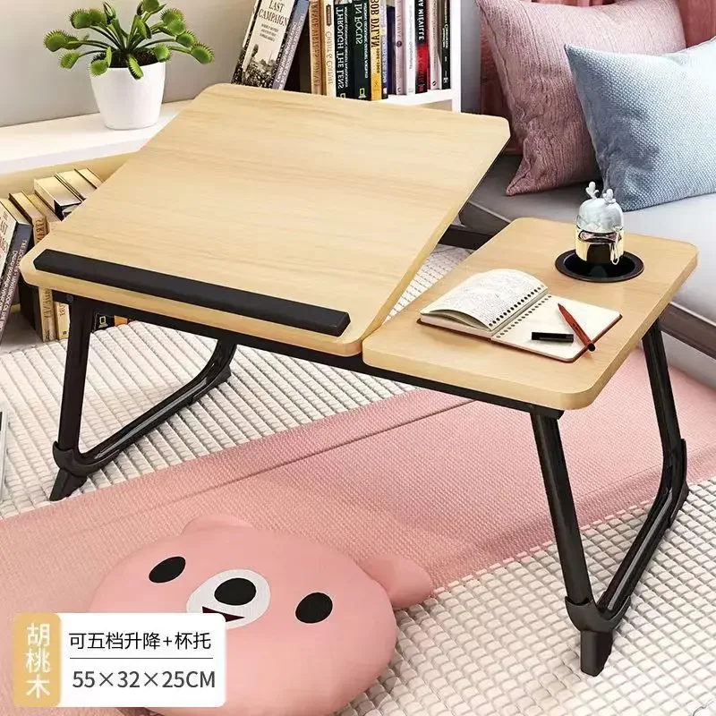 Computer Desk Notebook Height Adjustable Bedroom Sitting On The Ground Mobile Desk Dormitory Lazy Table Mini Table Foldable