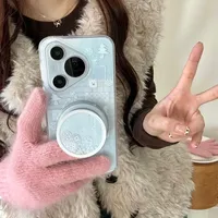 Suitable for magnetic phone holder Xia Hua Magsafe compatible rotating telescopic folding phone holder