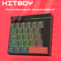 Teamwolf Hitboy Mechanical Game Keyboard Hk25 Wireless Mini One Hand Keyboard Jiadalong Magnetic Axis Rgb Lighting Csgo Pubg