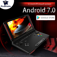 Powkiddy X18 Andriod Handheld Game Console 5.5 Inch 1280*720 Screen MTK 8163 Quad Core 2G RAM 32G ROM Video Handheld Game Player