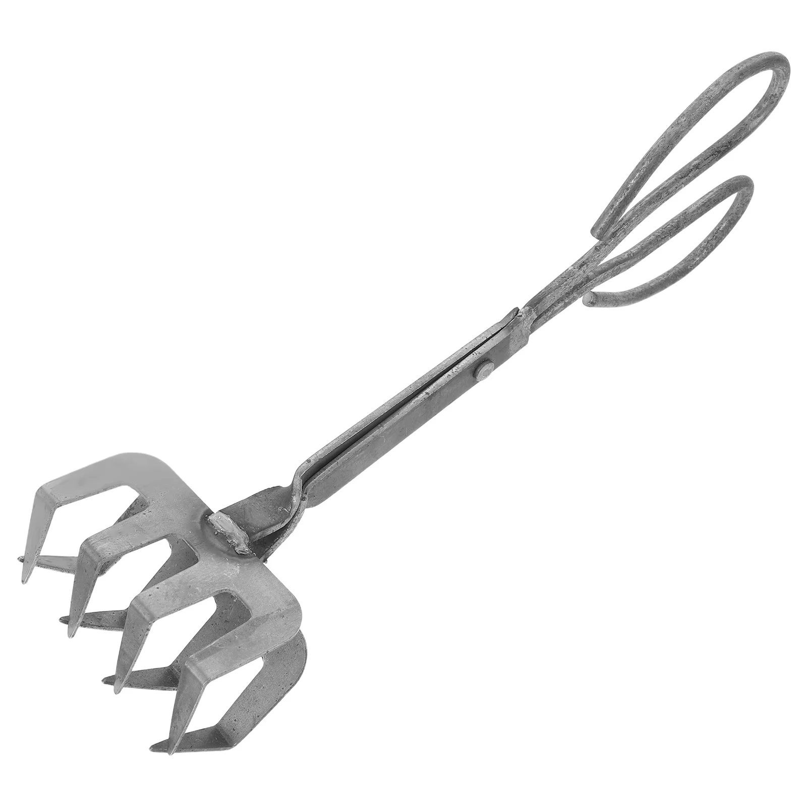 

Heat Protection Metal Crab Clamp Long Handle for Secure Grip on Seafood Easy Cleanup Ideal for Cooking and Serving