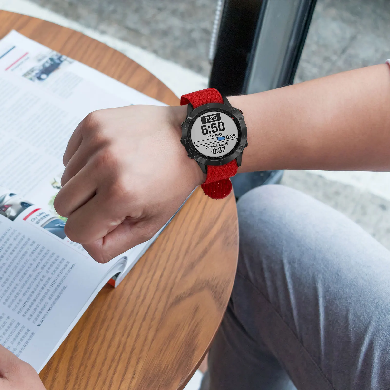 

Nylon Watch Band Premium Quality Comfortable Breathable Easy Install Fashionable Wrist Strap for Smartwatch Replacement