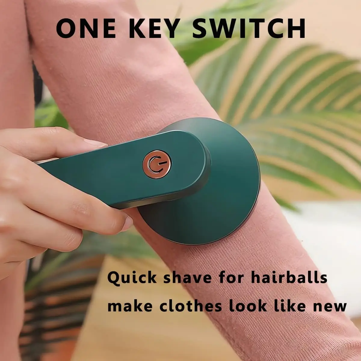 Rechargeable Lint Remover for Clothes- Electric Lint Shaver and Fabric Shaver with Replaceable Heads for Sweater,Blanket Clipper