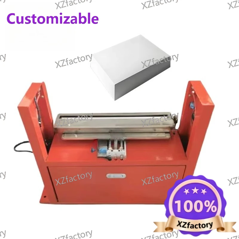 Customizable Semi Automatic Pneumatic Paper Board Two Sides Gluing Hot Melt Carton Gluing Machine Paper Box Gluing Machine