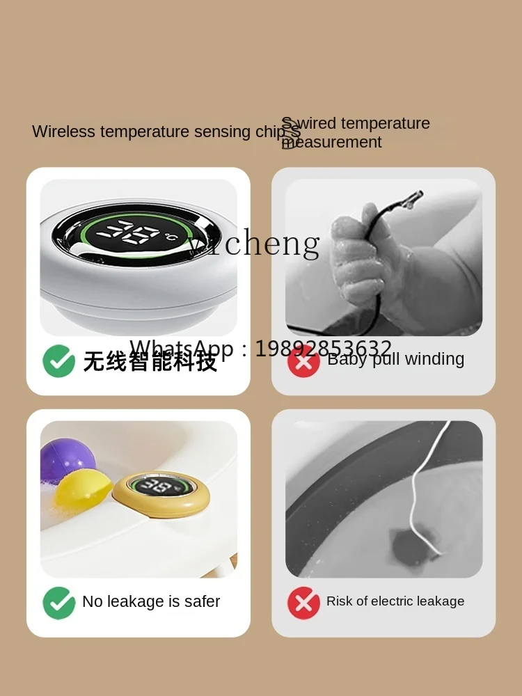 AH Babybadje Babybenodigdheden Zittend Badvat Pasgeboren Baby Kind Speciaal