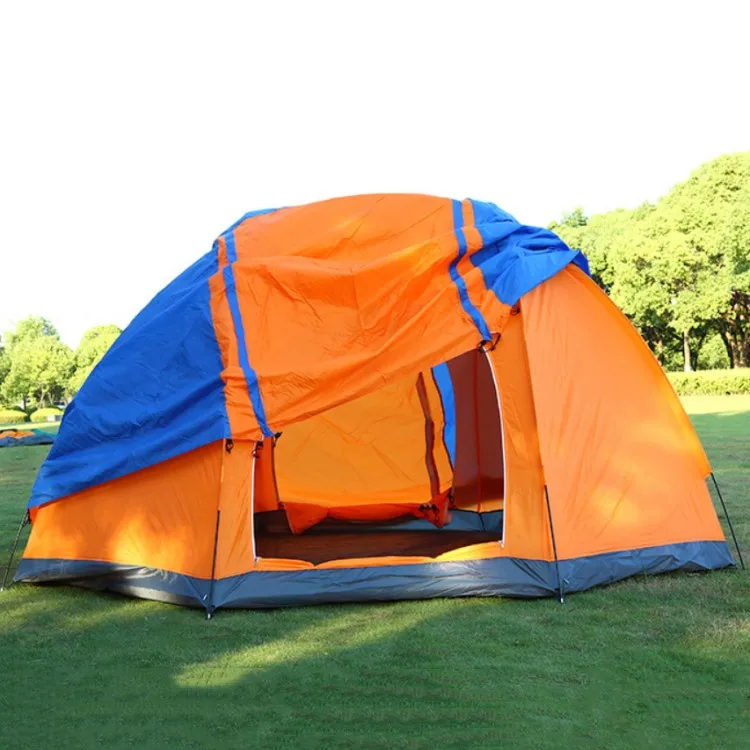 High Quality Outdoor Traveling 5-8 Person Waterproof Large Family Camping Tent