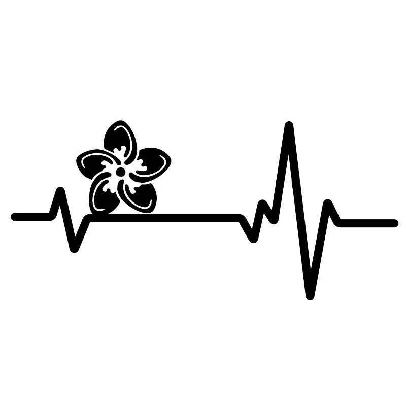 

Fashionable Car Stickers, Love of Peach Blossom, Novel PVC Window Stickers, Flowers and Car Decorative Patterns, 19cm* 9cm