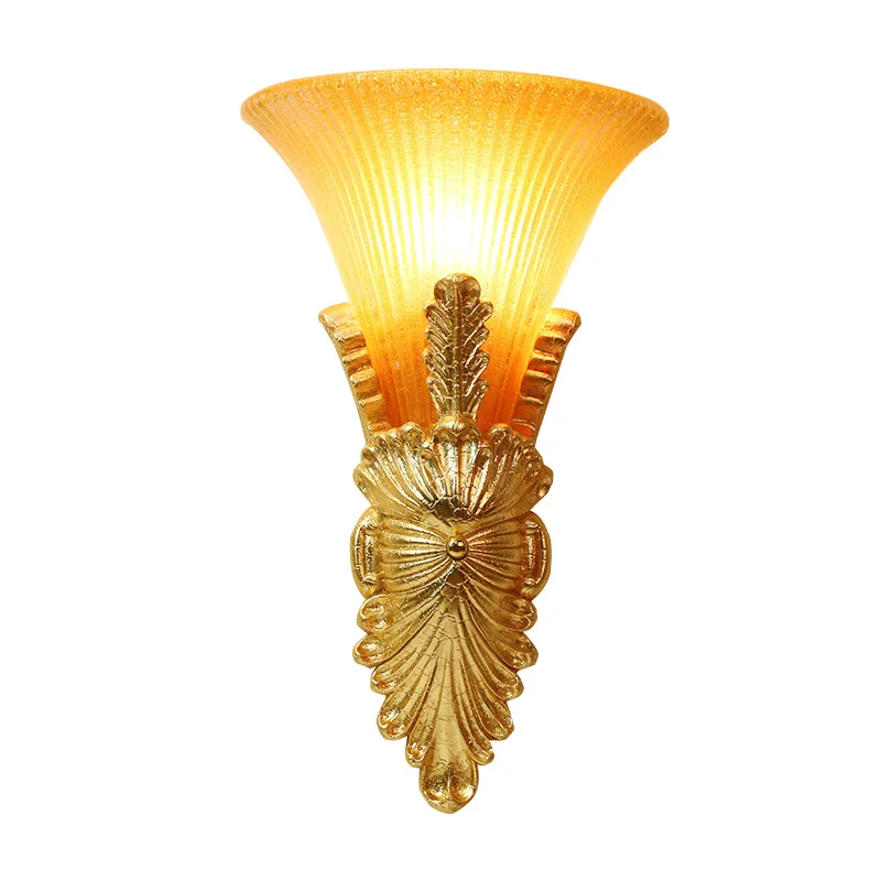 

Creative European retro bedroom wall lamp, living room TV background wall, aisle, corridor, entrance to the stairs, bedside lamp