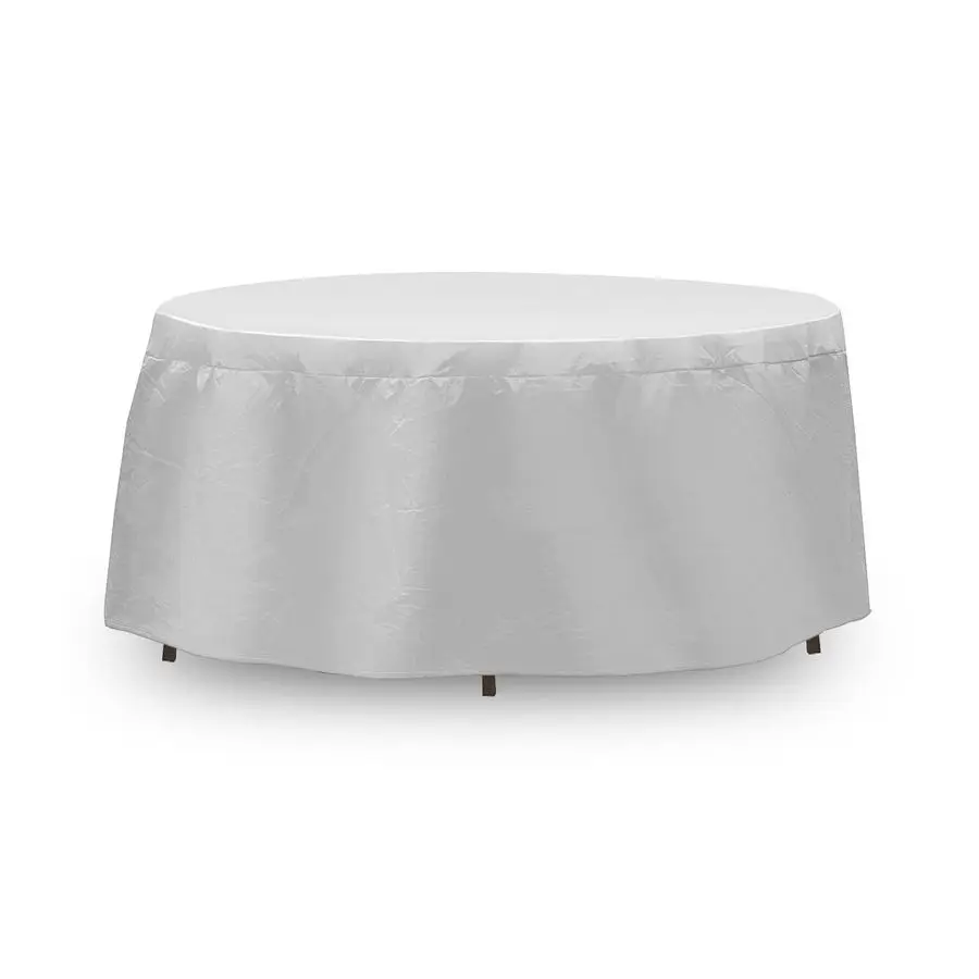 

Weatherproof Table Cover, 48 Inch x 54, Inch Round Table, Gray 1154