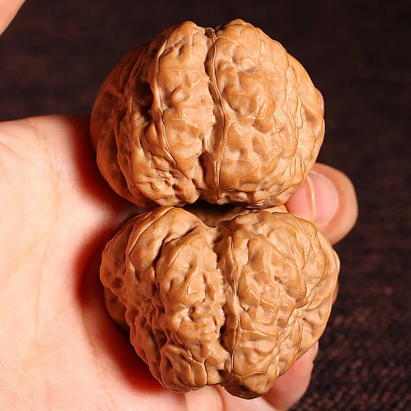 Natural Old Tree Toad Head Wenwan Walnuts Golden Toad Lion Head Low Stump Collection Grade Hand Massage Relaxation Gift For Men