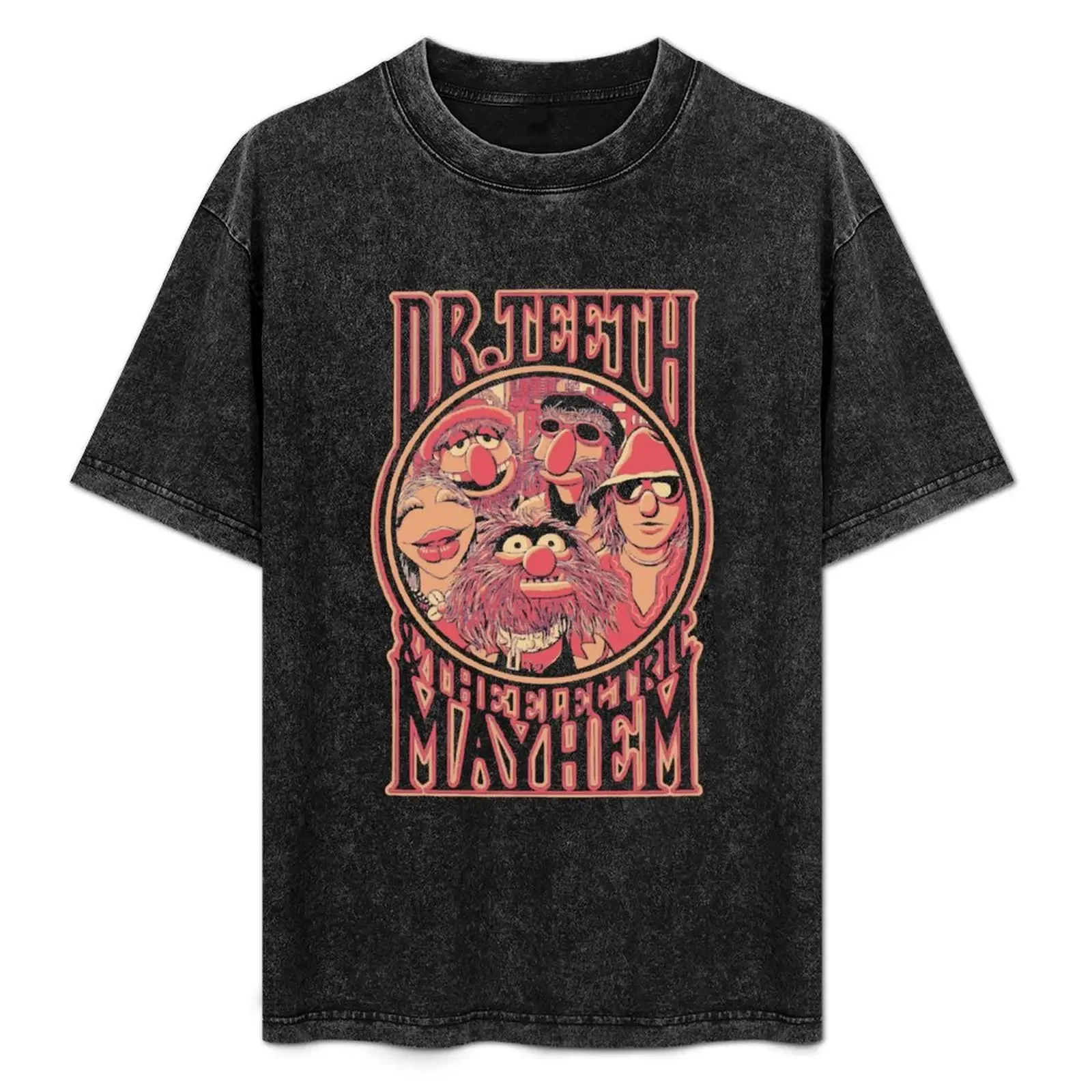 

Dr Teeth And The Electric Mayhem T-Shirt customs quick-drying summer 2025 Clothing Short sleeve tee men