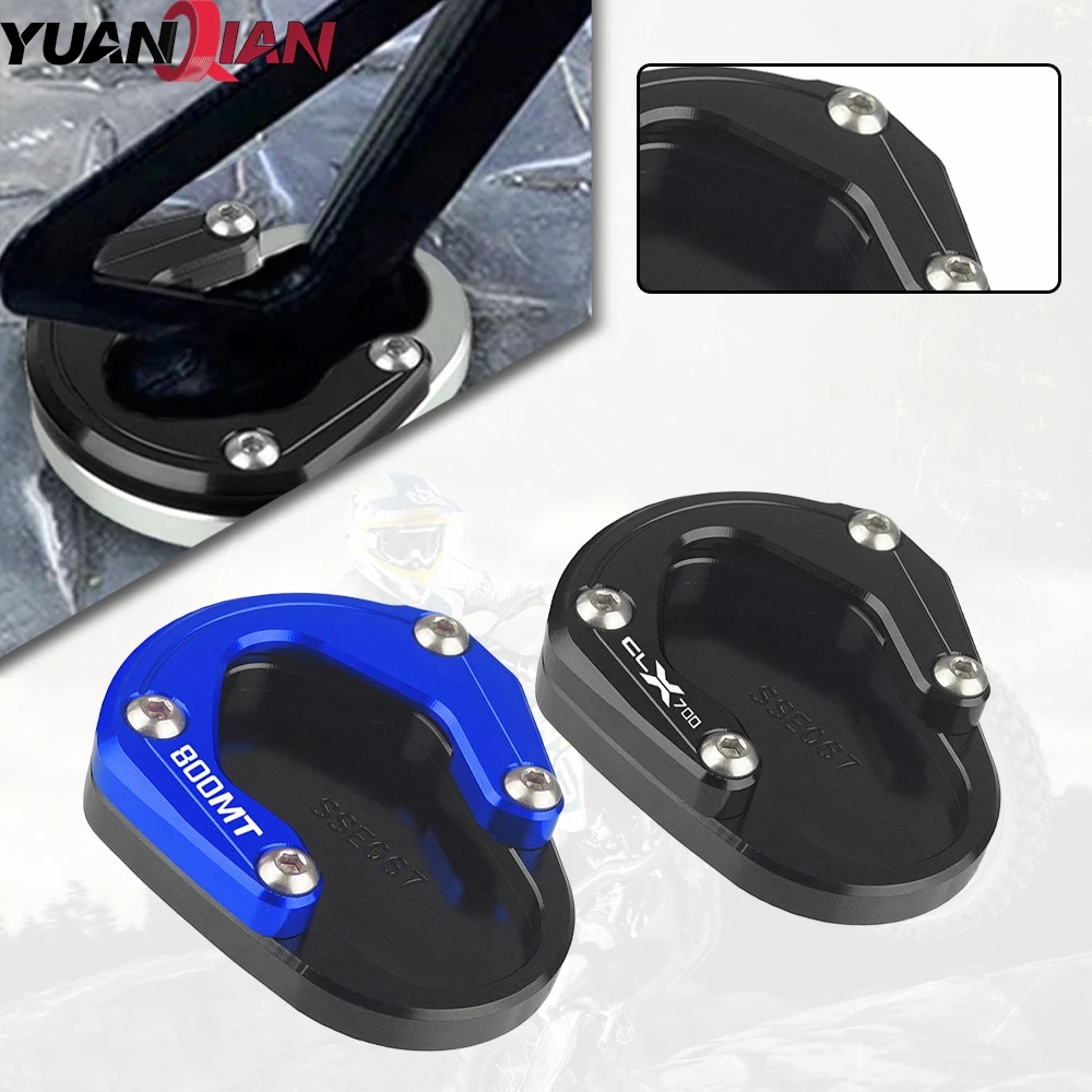 

Motorcycle Side Stand Enlarger Plate Kickstand Enlarge Extension For CFMOTO CF MOTO CL-X700 700 CL-X 800MT N39° 800 MT 2021-2023