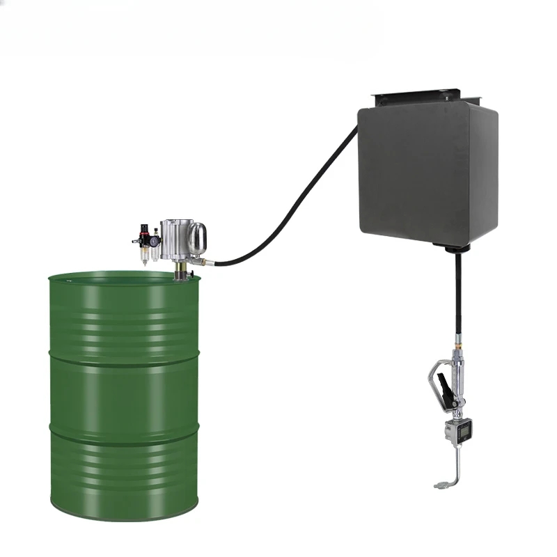 Oil metering refueling gun, lubricating  quantitative plunger machine, cart tool, digital display, thin