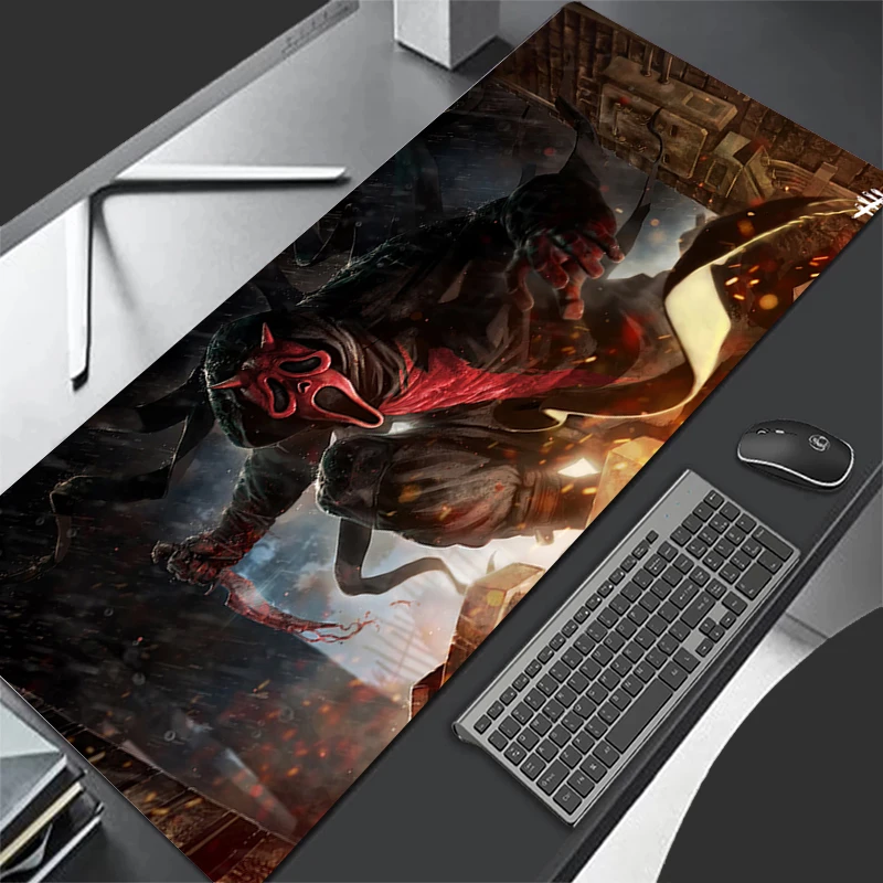 XXL Mouse Pad 800x300 D-Deads B-By D-DaylightS Black Mousepad Office Soft Table Mat Laptop Gaming Large Mouse Mat Anime Deskmat