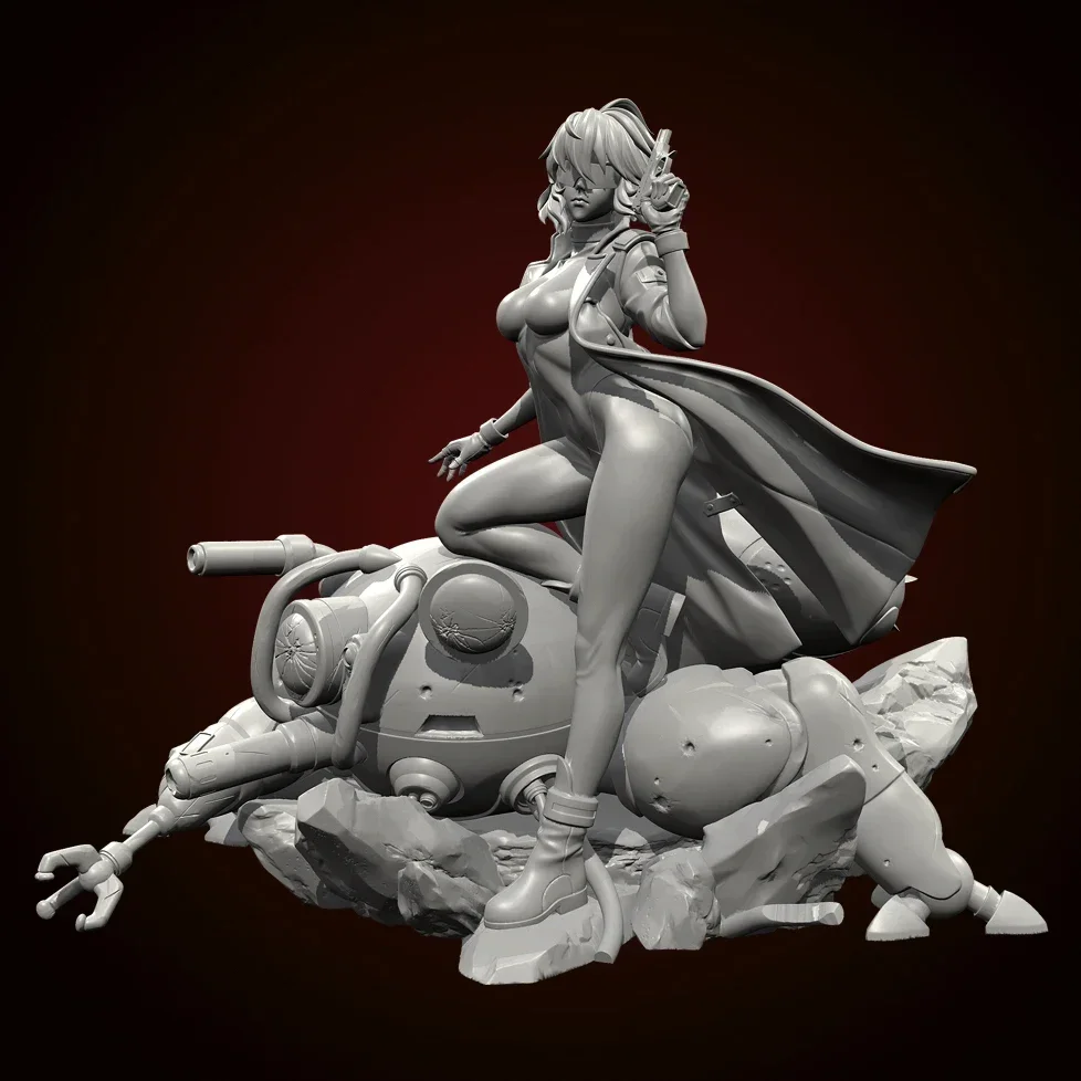

The height of man 38mm 50mm 75mm Resin model kit, colorless self-assembly TD-7251/3D