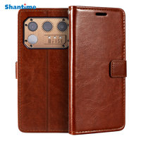 Case For IIIF150 Raptor 4G Wallet Premium PU Leather Magnetic Flip Case Cover With Card Holder And Kickstand