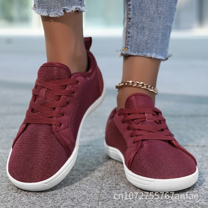 

Unisex Wide Toe Barefoot Shoes for Men Women Comfortable Breathable Sports Shoes Fitness Casual Shoes Outdoor Trail Running Shoe