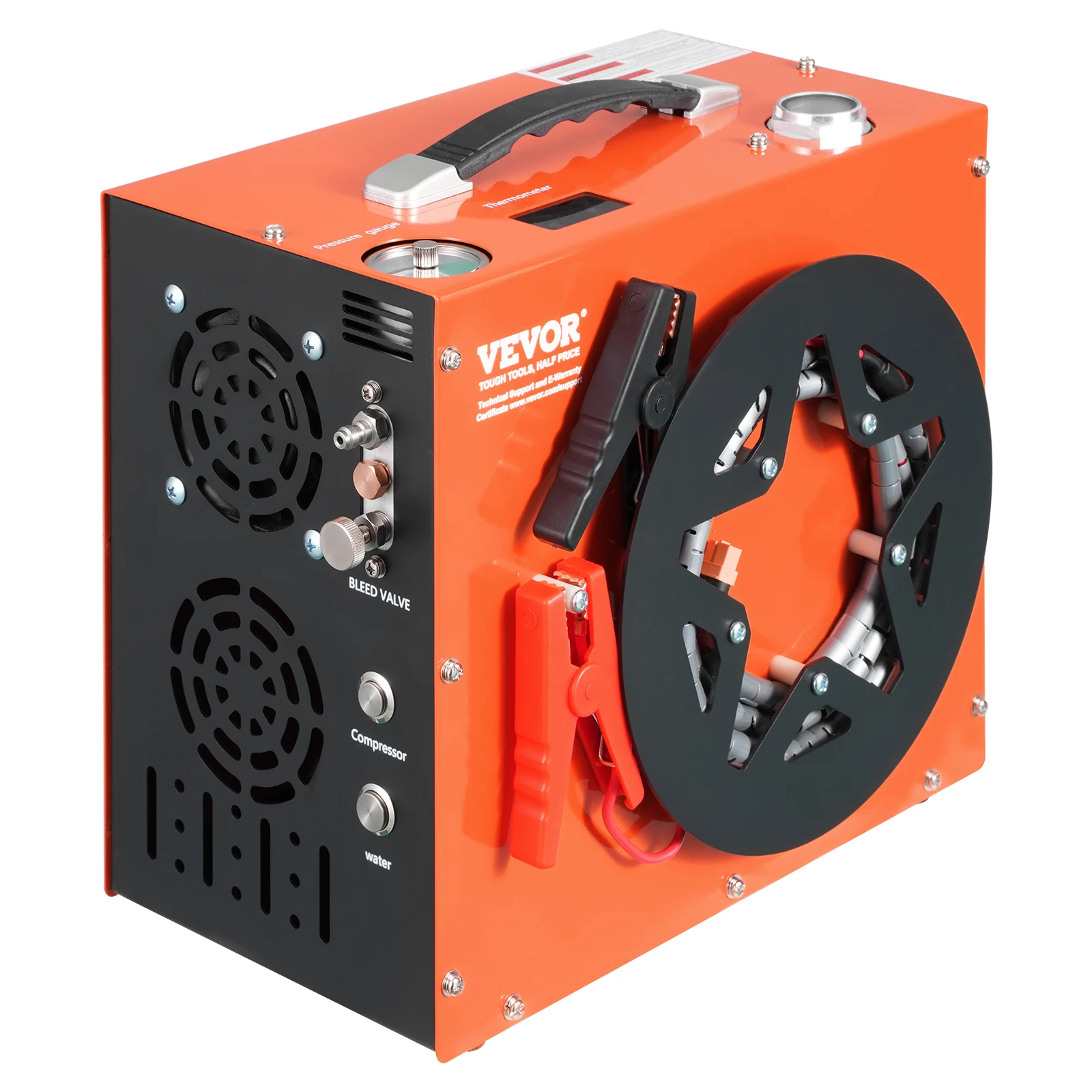 

SucceBuy PCP Воздушный компрессор 4500PSI/30Mpa Портативный компрессор для пневматической пистолеты Встроенный преобразователь с автоматической остановкой для винтовки Бутылка для подводного плавания