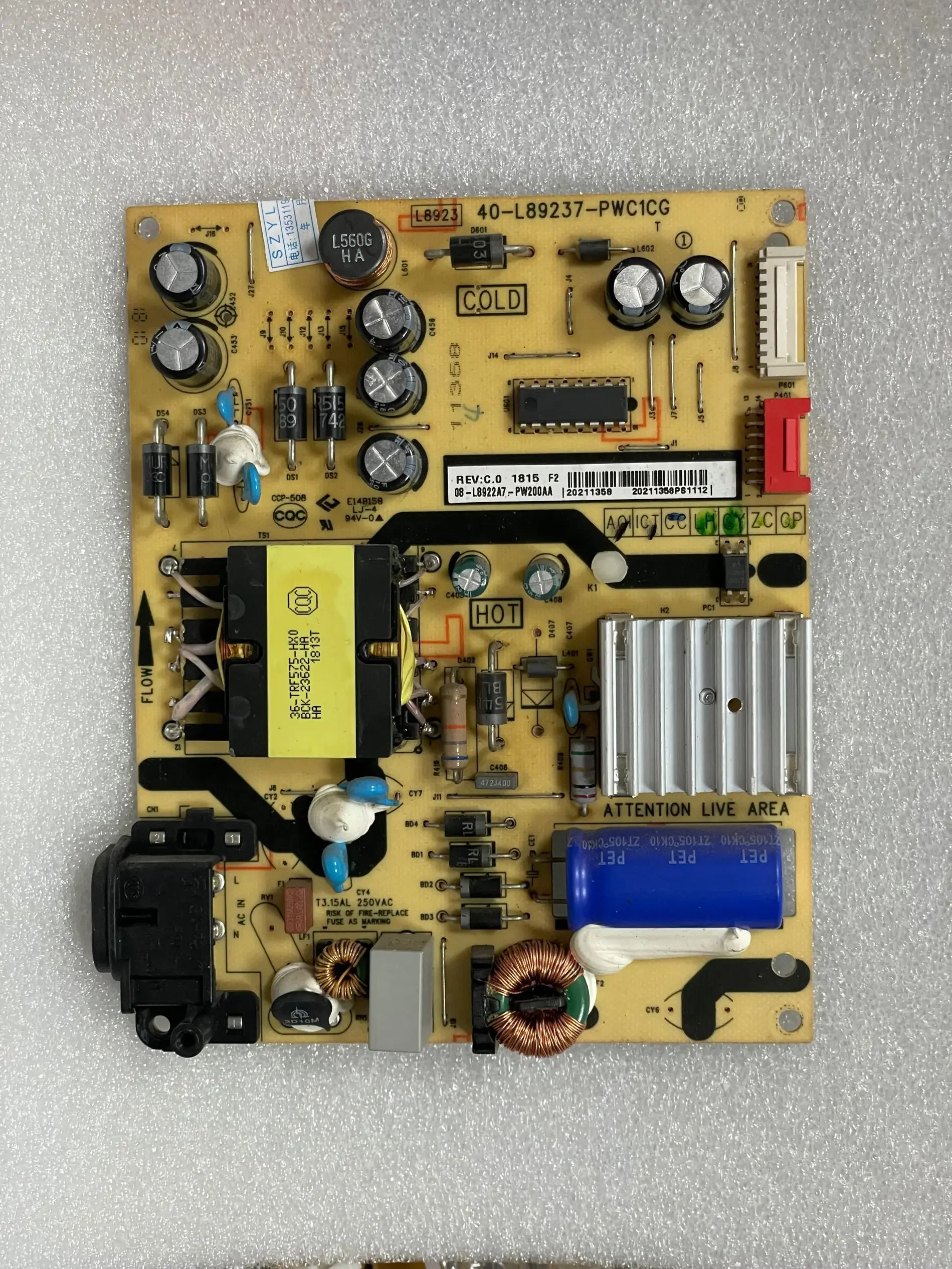 

Original L40P2-UD 43U6700C 67EBC Power board 40-L89237-PWC1CG/PWD1CG