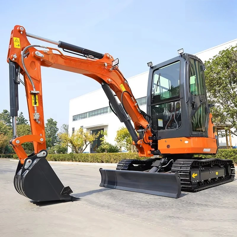 Quick Hitch Backhoe Loader Fast Accessory Replacement Flexible Switch Between Digging Loading And Auxiliary Operation