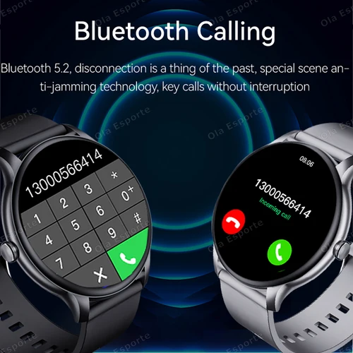 Imagen 2 del producto Nuevo reloj inteligente 2025 Monitor de ritmo cardíaco y salud del sueño llamada Bluetooth reloj inteligente mujeres deportes GPS seguimiento de seguimiento para Android IOS