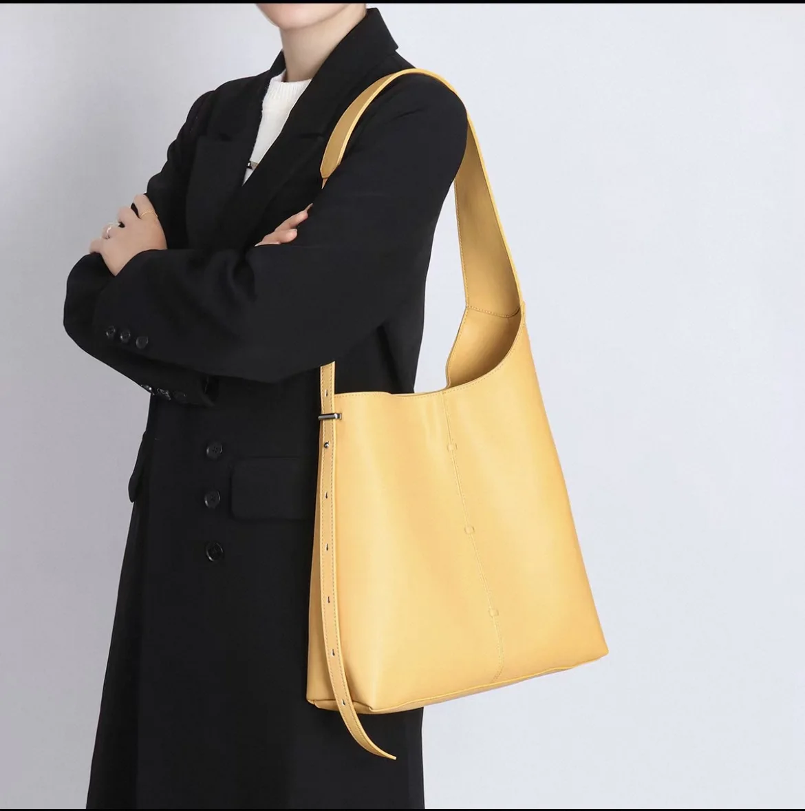 

New High-quality Cowhide Women's Shoulder Bag Underarm Design Unique Fashion Soft Genuine Leather Ladies Bags