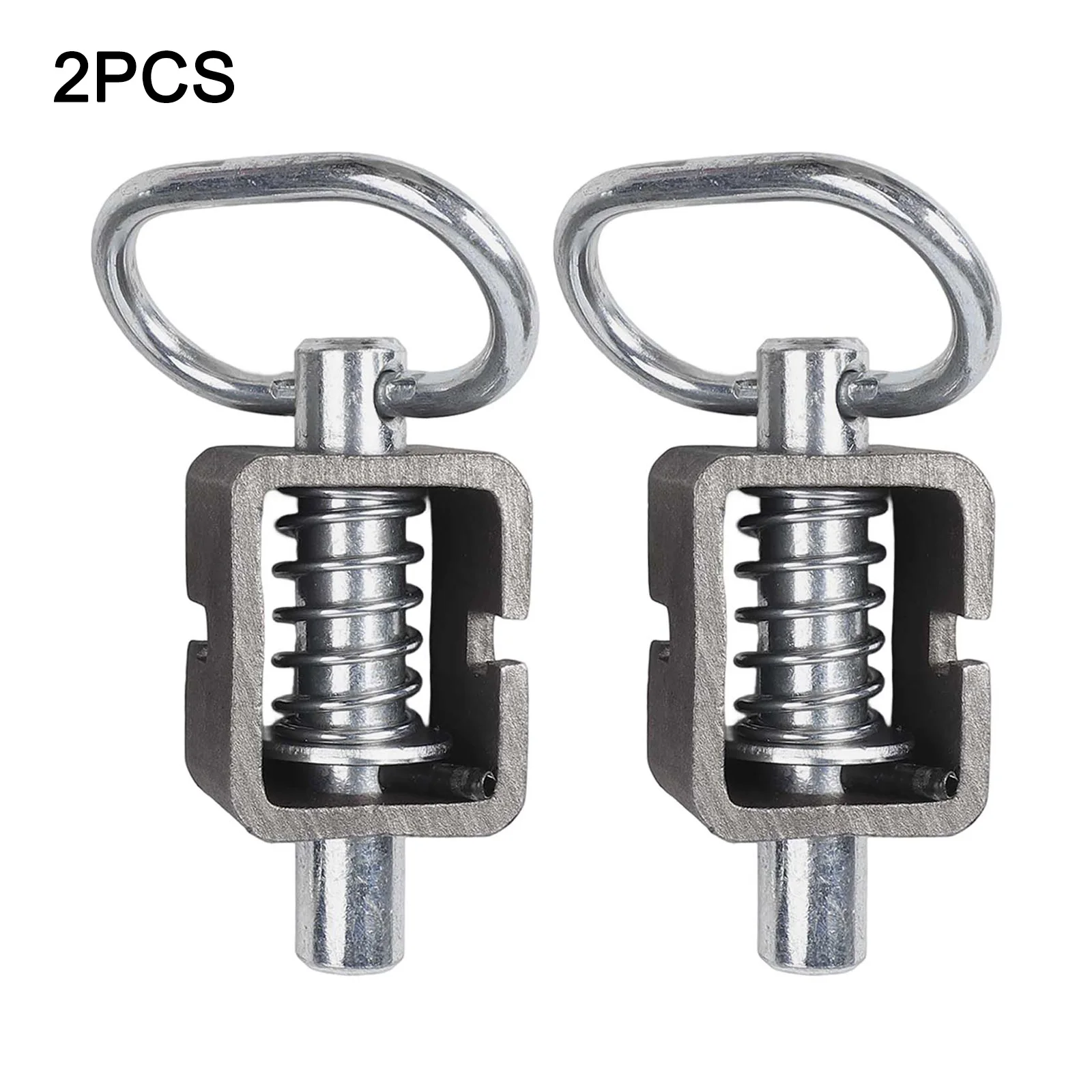 

Metal Latch Assembly Spring Lock Assembly Trailer Security Gray And Silver Easy Install Trailer Latch Kit Outdoor Latch