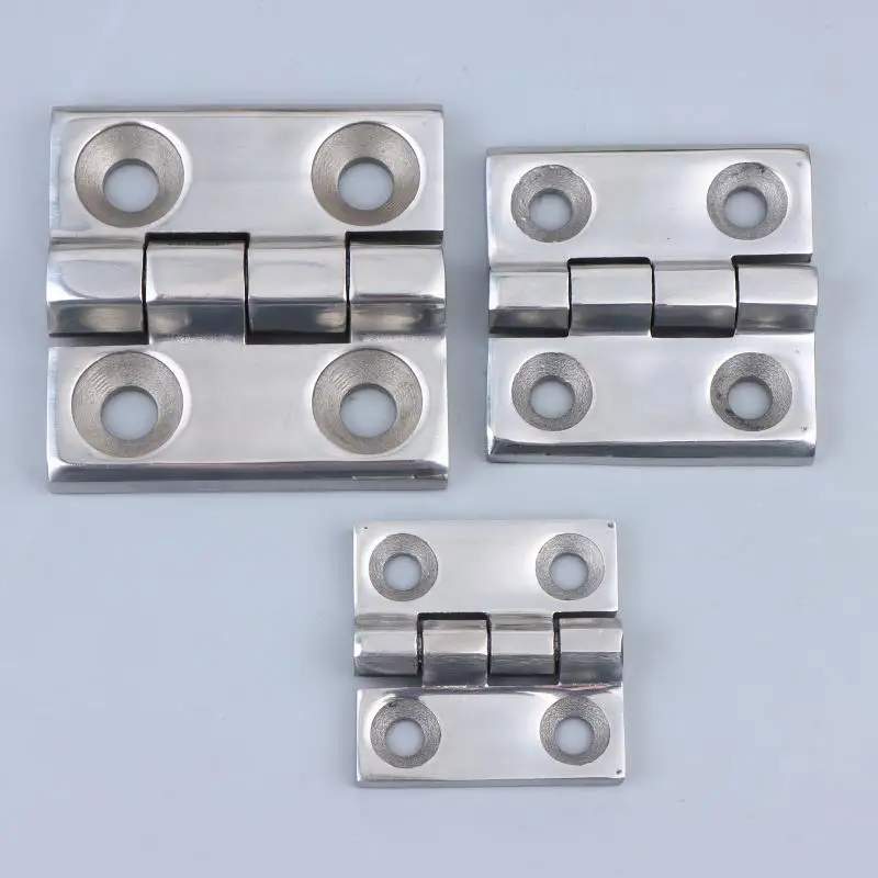 【B】Detachable Hinge Slip Joint Flag Lift Off Door Stainless Steel 40x40 50x50 60x60mm Wardrobes And Doors Hardware Furniture