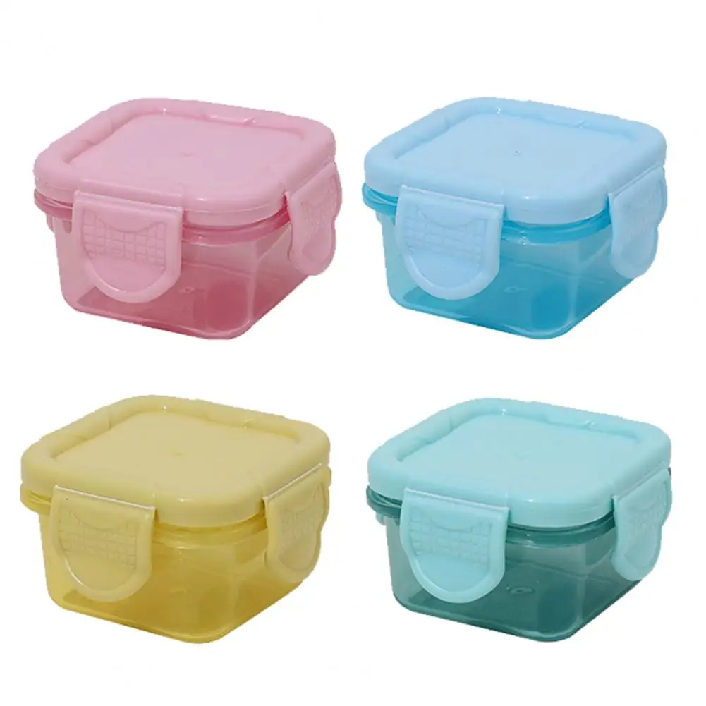 Stackable Storage Containers Pantry Storage Solutions Stackable Bpa-free Food Containers with Sealing Buckle Lid for Kitchen