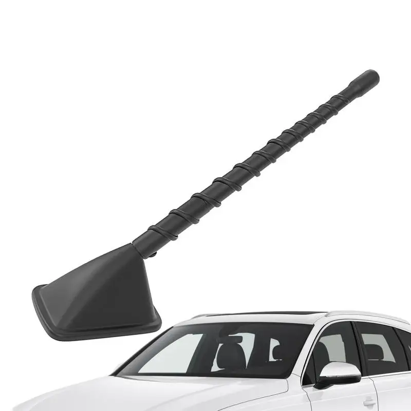 

Dummy Car Roof Antenna Self Adhesive Decorative Car Antennas Black Replacement Vehicle Roof Mount Antennas For SUVs Trucks Cars