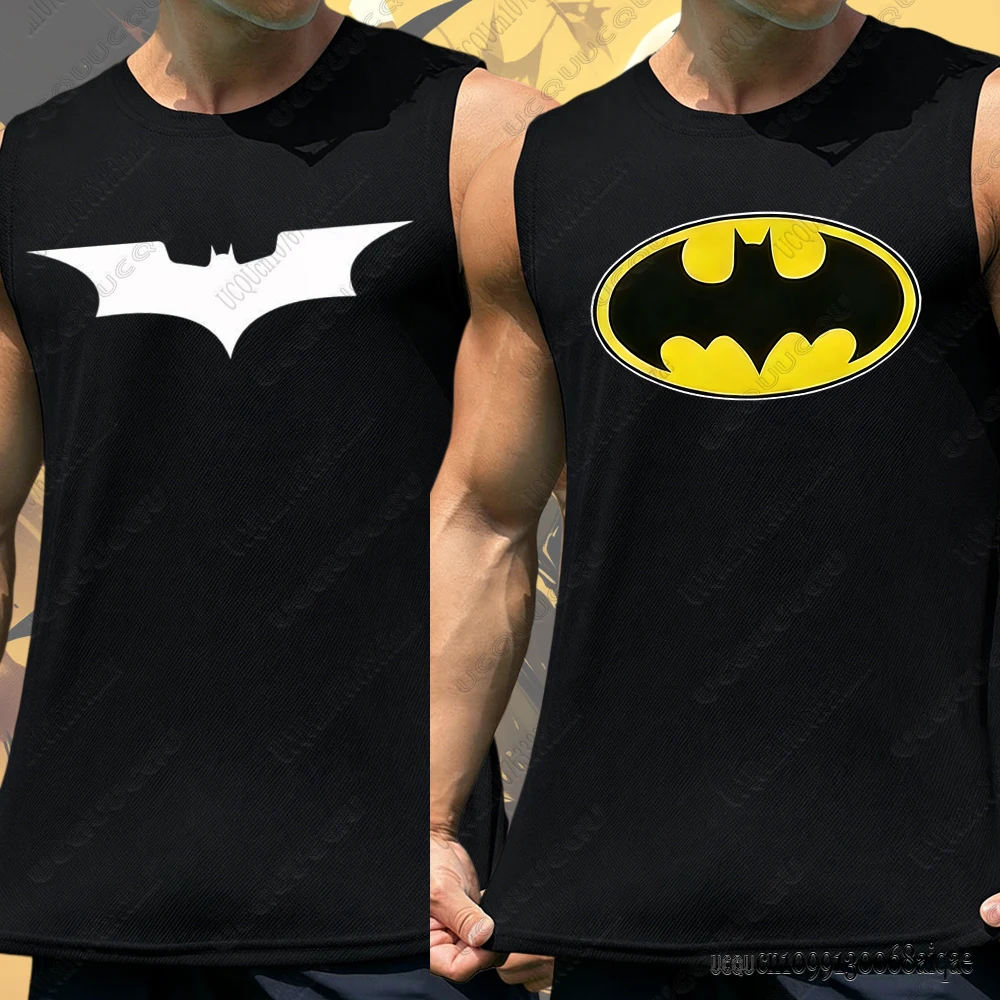 The Batman Special Edition Men's Fitness Athletic Sleeveless Vest Quick Dry Gym…