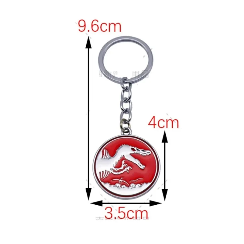 Dinosaur Logo Car KeyRing Keychain Holder Gift for Hyundai Infiniti ISUZU Jaguar Jeep KIA Lexus Land Rover Mazda