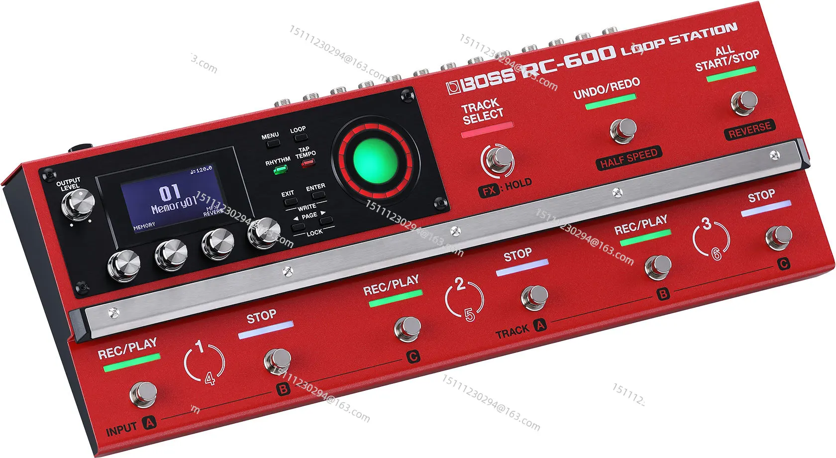 Boss RC-600 Looper Pedal Flagship floor-based Loop Station with next-level sound quality and flexibility