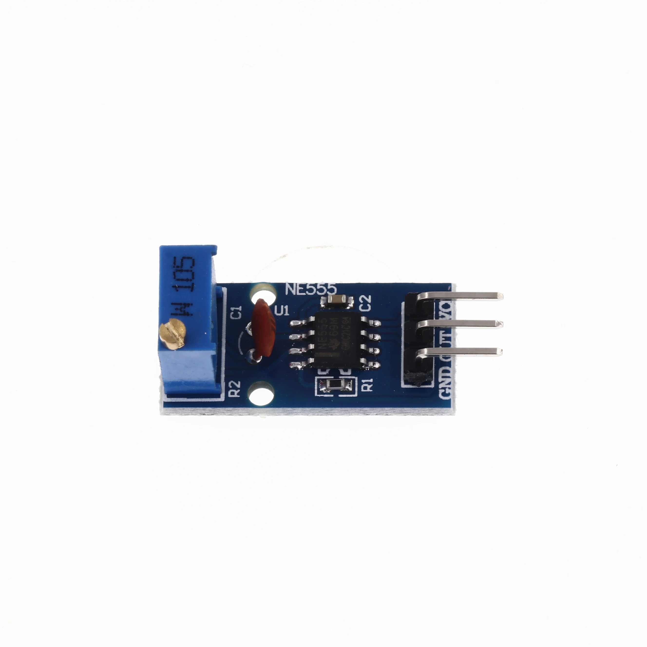 DC 5V 12V NE555 Adjustable Resistance Frequency Pulse Generator Module Single Channel Output For Arduino Smart Car