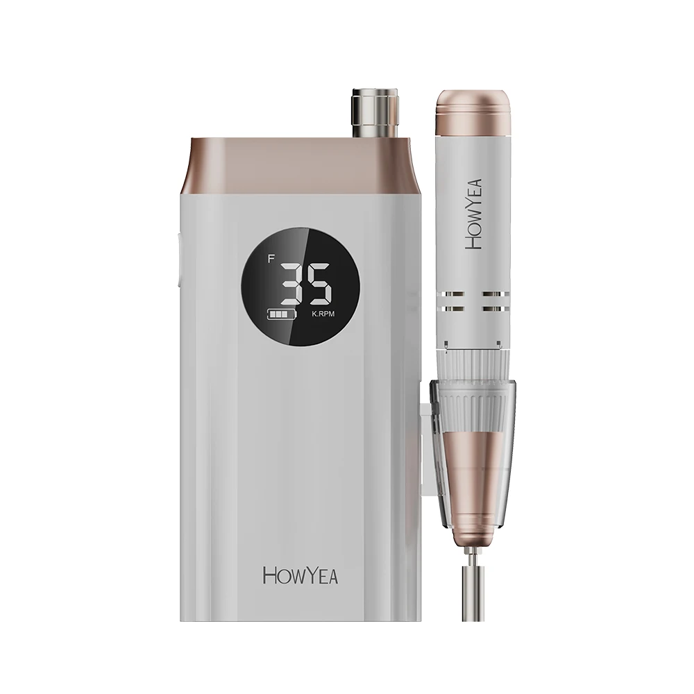

HOWYEA Wireless Nail Tool 35000 rpm Professional Nail Tool, Suitable for Home and Salon