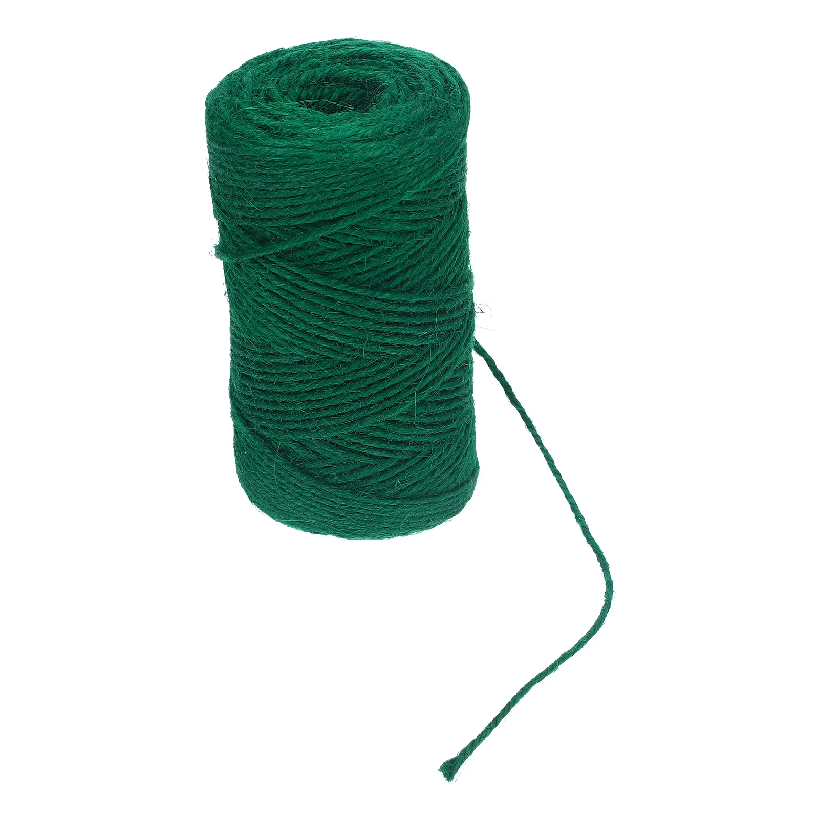 

2mm Green Jute Rope DIY Material 100m Length Safe Wear Resistant Durable Reusable Twine String Craft Decorative Natural