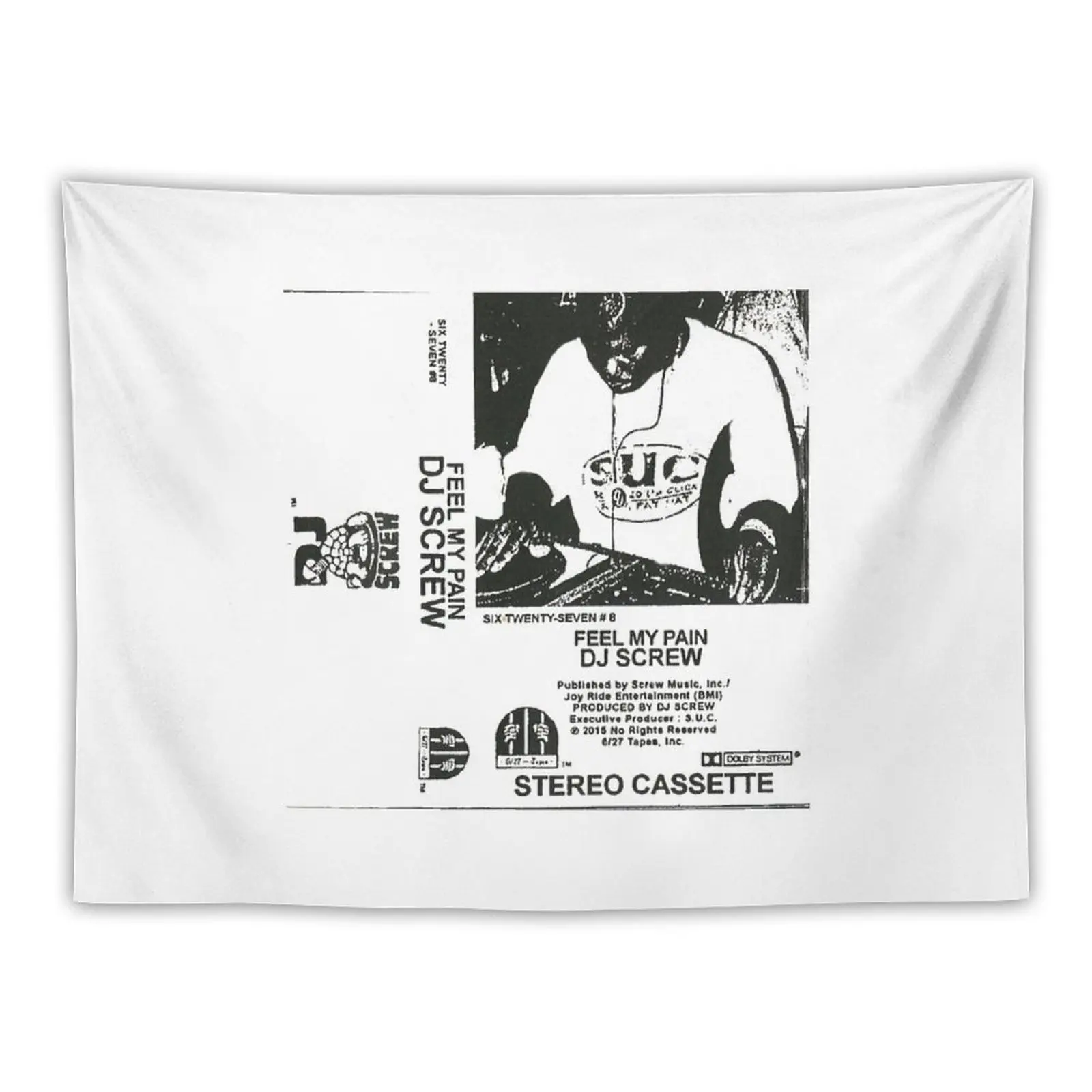 

New DJ SCREW - FEEL MY PAIN Tapestry Carpet On The Wall Wall Decoration