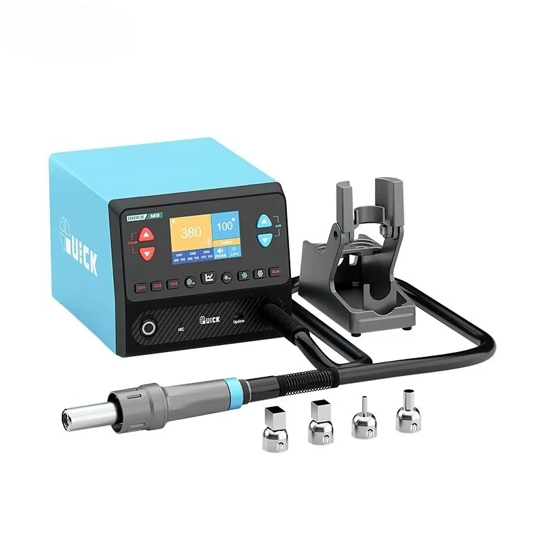 M9 Smart Lead-Free Hot Air Rework Station 1300w Rework Station Hot Air Solder Station Ai Voice