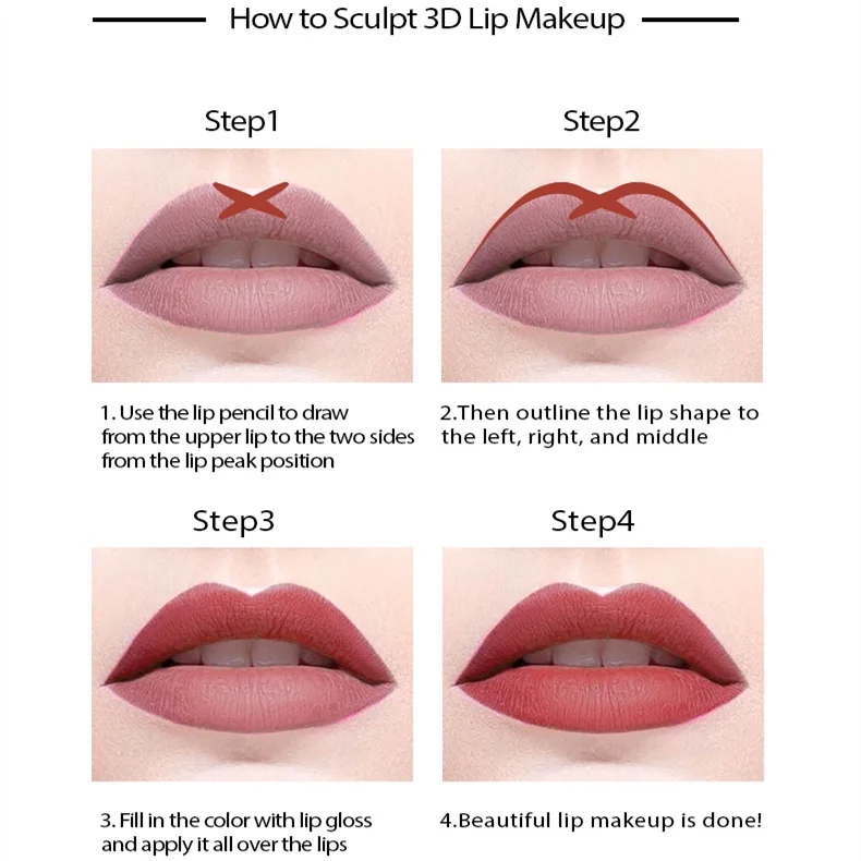 Rozza 14 kolorów długotrwała wodoodporna matowa aksamitna kredka do ust Nude wysoka pigmentowana kredka do ust makijaż ust