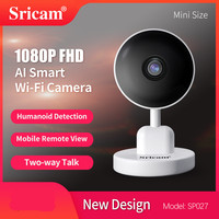 Sricam SP027 1080P WiFi IP Smart Camera Home Security Video Surveillance Baby Monitor H264 3.6mm APP Control Night Vision Camera