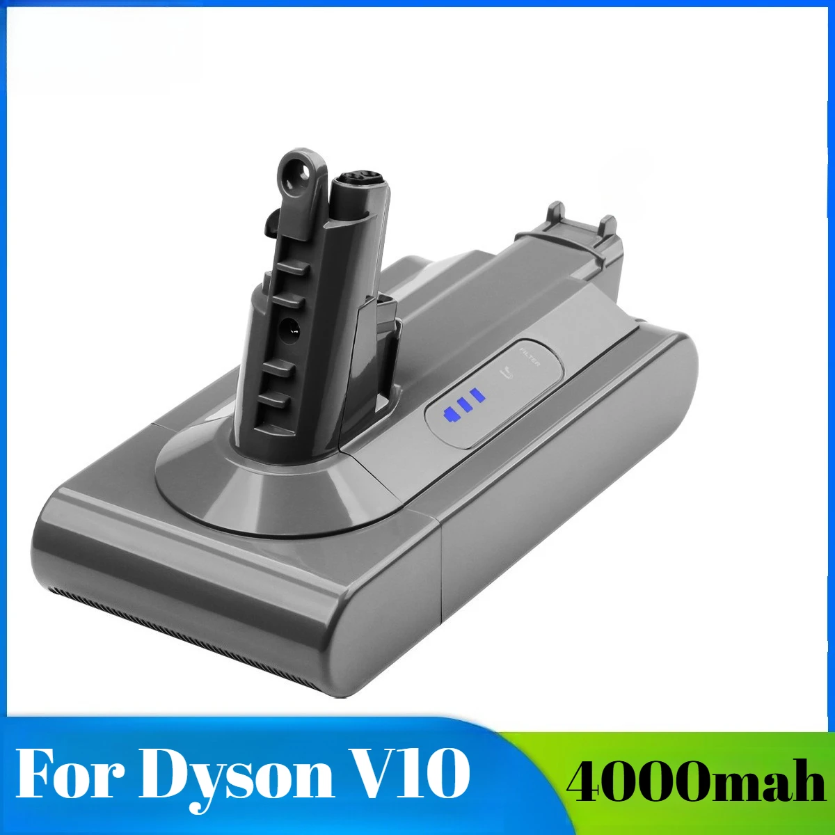 

Replacement for SV12 SV13 SV14 SV15 SV16 4000mAh High Capacity Li-ion Battery for Dyson V10 Cordless Vacuum Cleaner with Charger